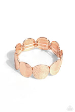 Load image into Gallery viewer, Paparazzi Rippling Record - Rose Gold