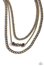 Load image into Gallery viewer, Paparazzi Layered Loyalty - Brass