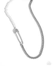 Load image into Gallery viewer, Paparazzi Safety Pin Style - White