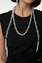 Load image into Gallery viewer, Paparazzi SCARFed for Attention - Silver