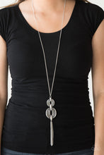 Load image into Gallery viewer, Paparazzi Timelessly Tasseled - Silver