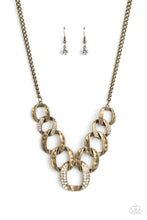 Load image into Gallery viewer, Paparazzi Bombshell Bling - Brass