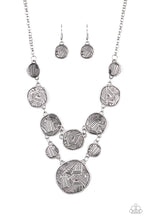 Load image into Gallery viewer, Paparazzi Metallic Patchwork - Silver
