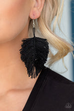Load image into Gallery viewer, Paparazzi Hanging by a Thread - Black

