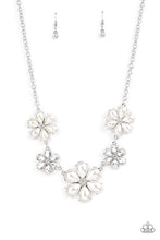 Load image into Gallery viewer, Paparazzi Fiercely Flowering - White
